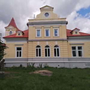 rekonstrukce střechy zámeček