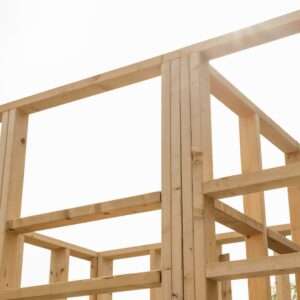 dřevěná konstrukce, dřevo trámky,